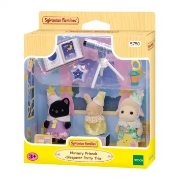 Sylvanian Families Abenteuer-Baumhaus Übernachtungs-Party-Spielset