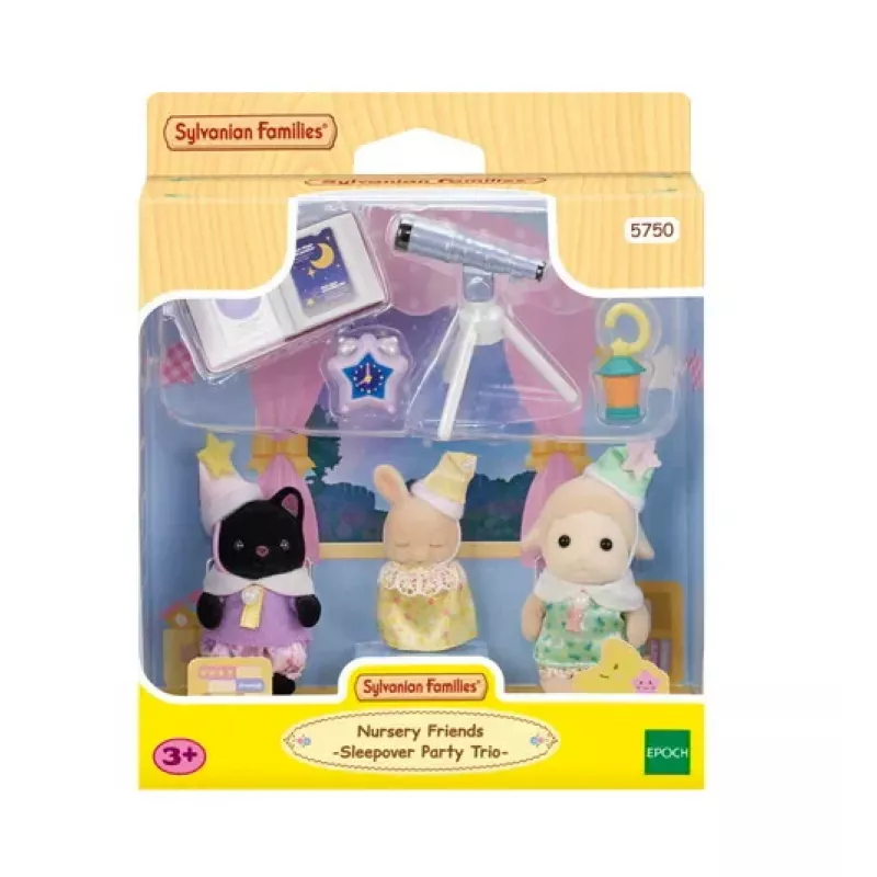 Sylvanian Families Abenteuer-Baumhaus Übernachtungs-Party-Spielset