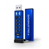 iStorage datAshur PRO+A 32GB USB 3.2 Gen 1 Hardware-verschlüsselter USB-Stick mit PIN-Authentifizierung, FIPS 140-3 Level 3, IP68, Brute-Force-Schutz