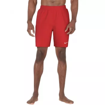 Nike Essential 7 Zoll Herren Badeshorts Rot 2XL