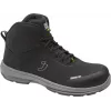 NO NAME FLUX S3S MID 46 Sicherheitsschuhe Schwarz/Grau