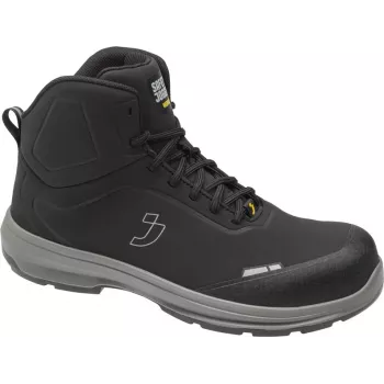 NO NAME FLUX S3S MID 46 Sicherheitsschuhe Schwarz/Grau