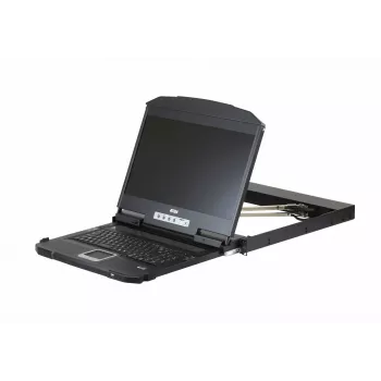 ATEN CL3800NW 18,5 Zoll Dual Rail USB HDMI-DVI LCD KVM Konsole