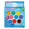 EPOCH Aquabeads Glitzerperlen Nachfüllset - 800 Perlen in 8 Farben