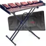 Stagg XYLO-SET-37 37-Ton Xylophon mit Ständer, Tasche & Schlägeln – F5-F8, Fibrasynth-Klangplatten, Aluminium-Resonatoren