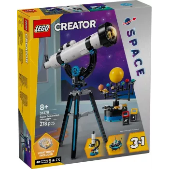LEGO Creator 3-in-1 Space Rover Explorer 31107 Baukasten, 510 Teile, ab 8 Jahren
