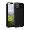 dbramante1928 Monaco MagSafe Silikon-Rückseitenabdeckung für Apple iPhone 14, Night Black (Schwarz)