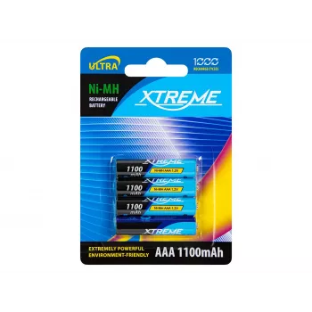 BLOW Akku R3 NiMH AAA 1100mAh XTREME 4er-Pack