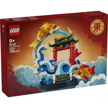 LEGO 80120 Prosperity Carp Leaping Bauset