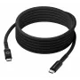dbramante1928 Copenhagen USB-C auf USB-C geflochtenes Kabel 1m Schwarz