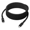 dbramante1928 Copenhagen USB-C auf USB-C geflochtenes Kabel 1m Schwarz