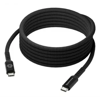 dbramante1928 Copenhagen USB-C auf USB-C geflochtenes Kabel 1m Schwarz