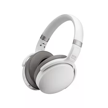 EPOS ADAPT 360 Weißes kabelloses Bluetooth-Headset mit ANC und USB-Dongle