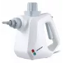 Blaupunkt Dampfreiniger STC401 1500W 2-in-1 Dampfmopp & Handdampfgerät, 0,4L Tank, 30s Aufheizzeit, 5m Kabel, Weiß