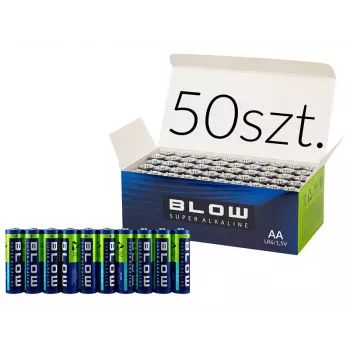 AA LR6 Super Alkaline Batterie 50er-Pack Großpackung – 1,5V langlebige Energie