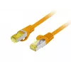 LANBERG Cat.6A S/FTP LSZH Patchkabel 20m Orange Fluke Passed