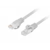 Lanberg PCU6-10CU-2000-S Cat.6 UTP LSZH Kupfer-Patchkabel 20m Grau Fluke Passed