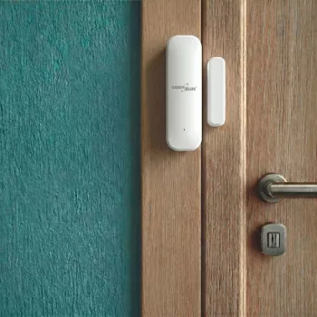 GREENBLUE GB479 W Kabelloser Wi-Fi Tür-/Fenstersensor, Weiß