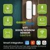 GREENBLUE GB479 W Kabelloser Wi-Fi Tür-/Fenstersensor, Weiß