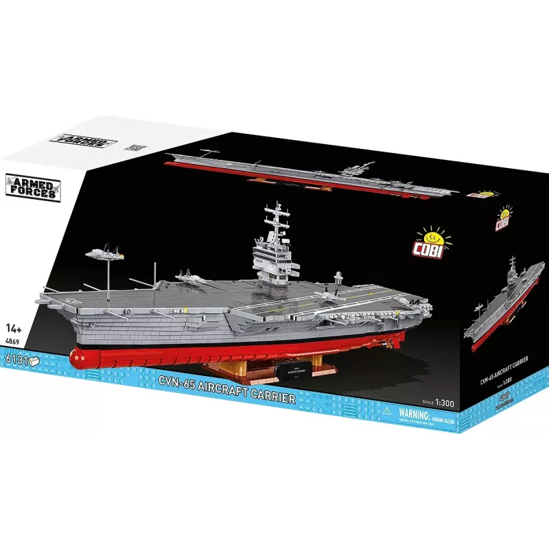 COBI 6131 PCS HC WWII /4869/ CVN-65 Flugzeugträger Baukasten