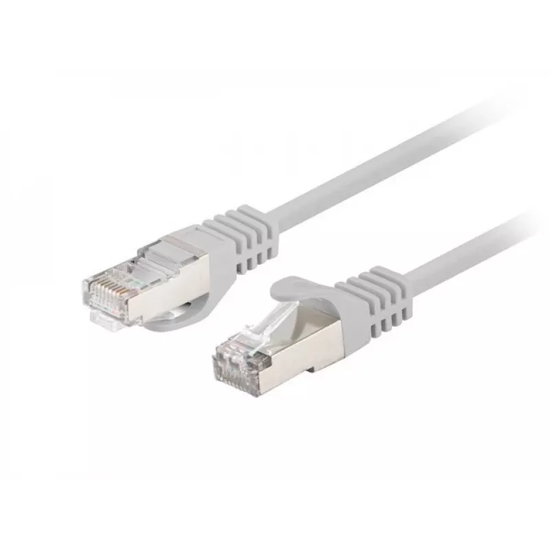 Lanberg 10er-Pack Cat.6 FTP Patchkabel 0,25 m Grau Fluke Passed