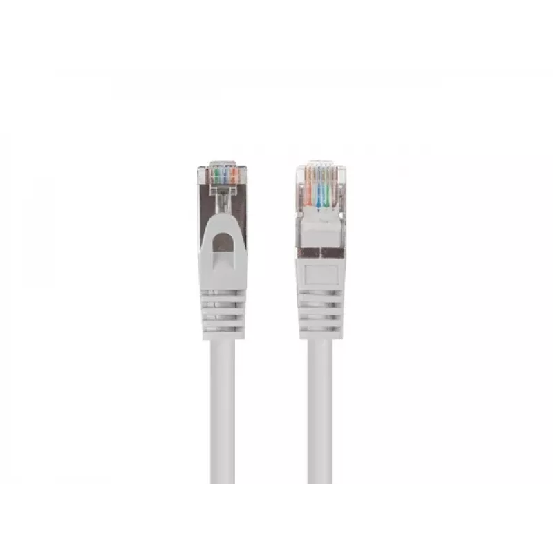 Lanberg 10er-Pack Cat.6 FTP Patchkabel 0,25 m Grau Fluke Passed