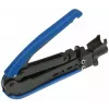 DELTA HLT-548 Professionelles Netzwerk-Crimpwerkzeug für RJ45 RJ12 RJ11 mit Cutter und Abisolierer