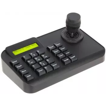 RS-485 Zugangskontroll-Tastaturterminal mit LCD-Anzeige und hinterleuchteten Tasten, Satel ACCO-kompatibel, 12 V DC, Sabotageschutz, ABS-Gehäuse
