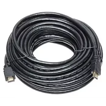 NO NAME HDMI-15-V2.0 HDMI-Kabel 15m 4K High Speed mit Ethernet Schwarz