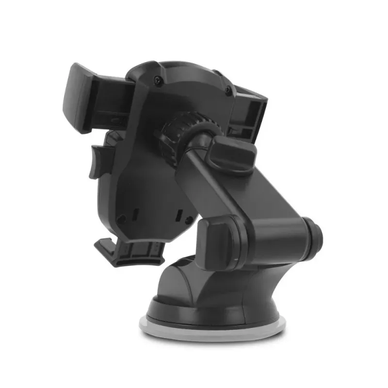 HAMMER Extreme Auto-Halterung Universal Smartphone Windschutzscheibe Armaturenbrett Halterung mit starker Saugnapf, 360° Drehung, verstellbare Klemme, Schwarz