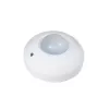 MACLEAN MCE19 Decken-PIR-Bewegungsmelder – 360°-Erfassung, 1200 W Glühlampenlast / 300 W LED-Last, einstellbare Zeit und Lux, Weiß
