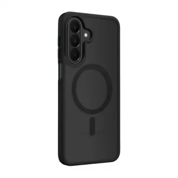 CRONG Matte MagSafe-Hülle für Samsung Galaxy A27 - Schwarz