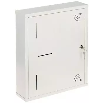 TESM-420X340X90N STALFLEX Aufputz-Gehäuse für Telekommunikation, Lichtgrau (RAL 7035), 420x340x90 mm, IP30, Stahl