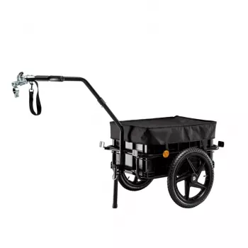 AWTOOLS Fahrrad-Lastanhänger 100 kg mit wasserdichter Abdeckung
