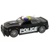 LEAN TOYS Polizeiauto 1:14 RC-Fahrzeug mit Lichtern und Sounds Schwarz