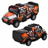 LEAN TOYS Offroad-Fahrzeug mit Reibungsantrieb, beleuchteter Karosserie und Geräuschen