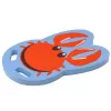 LEAN TOYS Crab Blue Schwimmbrett aus Schaumstoff für Kinder - EVA Kickboard, Auftriebshilfe, EN71