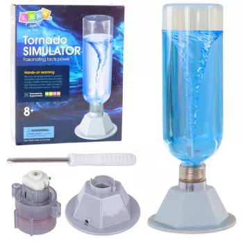 LEAN TOYS DIY Tornado-Simulator Lern-Experimentierbaukasten