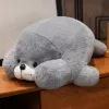 LEAN TOYS Plüsch-Maskottchen Kuscheltier Große graue Robbe 29cm