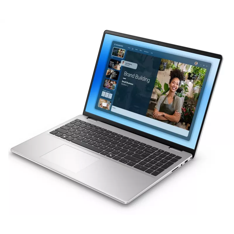 Dell 16 Core 7 150U 16GB 1TB SSD 16 Zoll WUXGA IPS MX570A Win11 Pro Platin Silber Laptop