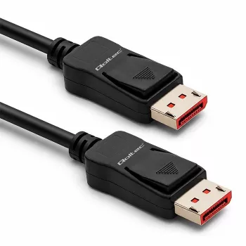 QOLTEC DisplayPort-Kabel M/M v2.1 40G 1,5 m