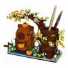 LEAN TOYS Capybara Bauklötze Baum Stifthalter 1800 Teile