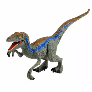 LEAN TOYS Dinosaurier-Jäger-Set Actionfiguren mit beweglichen Gliedern und Netz-Waffen-Zubehör