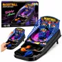 LEAN TOYS Mini Tisch Basketball Arcade-Spiel mit 3 Körben und Abschussvorrichtung