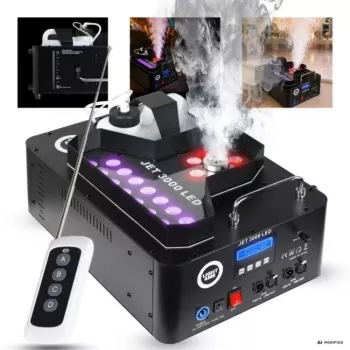 LIGHT4ME JET 3000 LED Vertikale Nebelmaschine 3000W DMX RGB