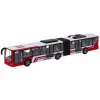 LEAN TOYS ferngesteuerter RC City Bus Rot und Weiß Maßstab 1:20
