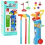 LEAN TOYS Golf-Set mit Trolley, Schlägern, Feld-Sportspiel, 20-teilig