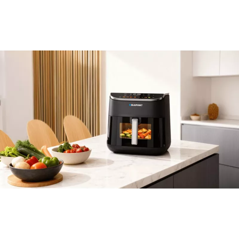 Blaupunkt AFD801 3L Heißluftfritteuse, 1300 W, Schwarz