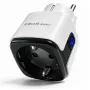 QOLTEC Smart WiFi Steckdose 16A mit Energiemonitoring und Timer