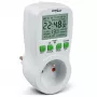 GreenBlue GB107 Digitaler programmierbarer Zeitschaltuhr-Schalter 16 Programme 230V 16A Schuko
